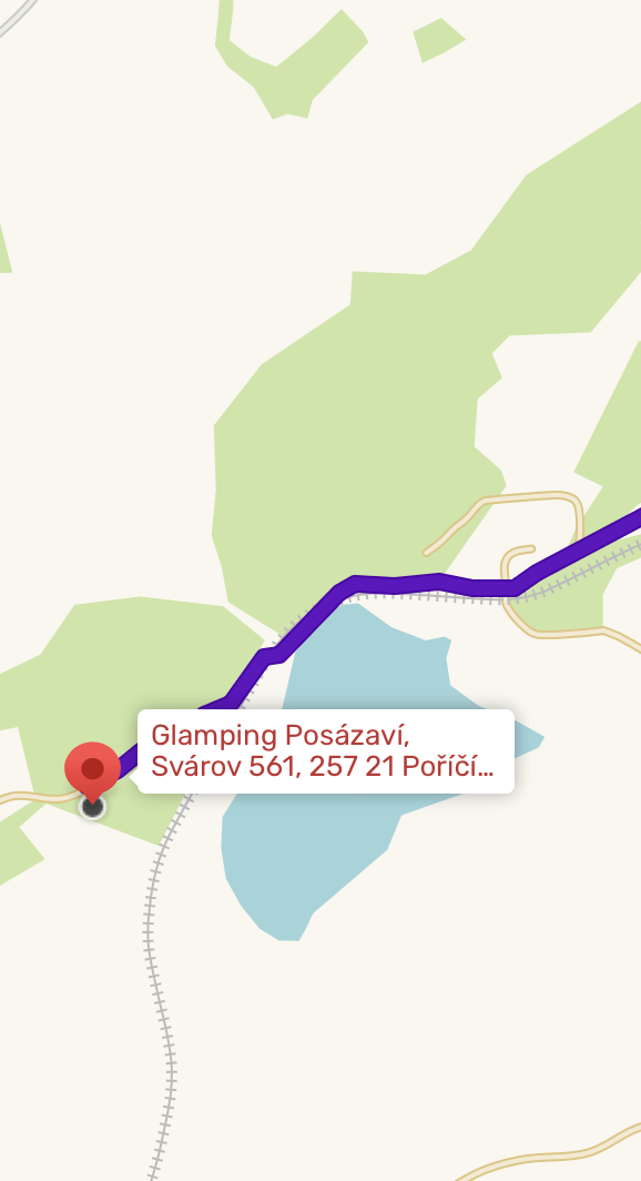 Navigace Waze k maringotce